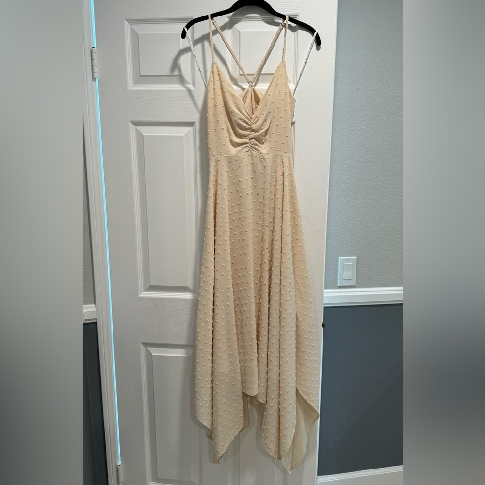 Minkpink Camilla Ecru Midi Dress - Picture 2 of 7